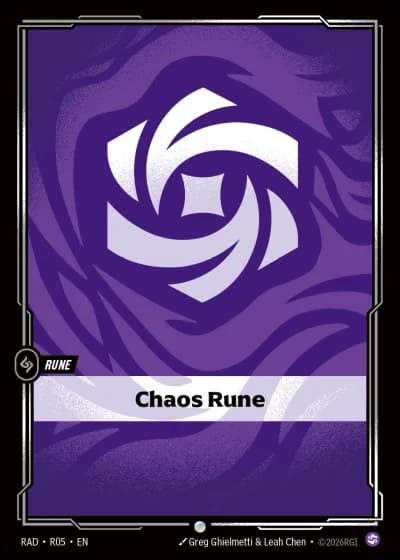 Chaos Rune R05/189 — Radiance