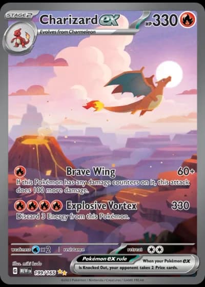 Charizard ex #199/165 — 151