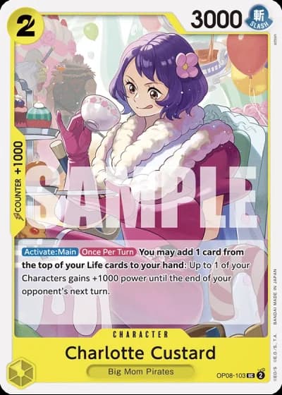 Charlotte Custard (OP08-103) — Two Legends (OP08)