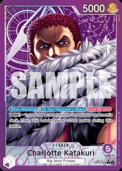 Charlotte Katakuri (OP11-062) (Alternative Art) — A Fist of Divine Speed (OP11)