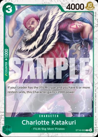 Charlotte Katakuri (ST16-003) (Pirate Foil) — One Piece Card The Best Vol.2(PRB02)