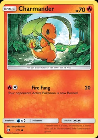 Charmander #1/70 — Dragon Majesty