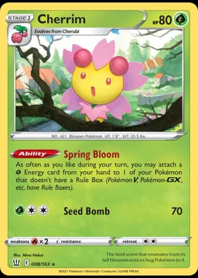 Cherrim #8/163 — Battle Styles