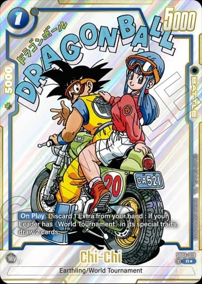 Chi-Chi (Alternative Art) SB01-019 — Manga Booster 01 (SB01)