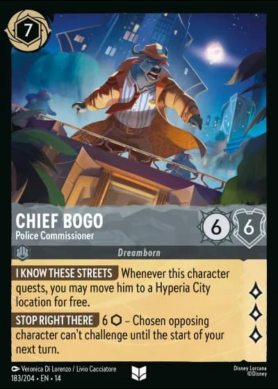 Chief Bogo - Police Commissioner #183/257 — Hyperia City