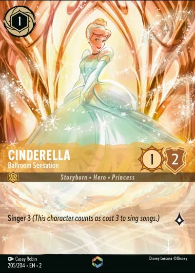 Cinderella - Ballroom Sensation #205/204 — Rise of the Floodborn