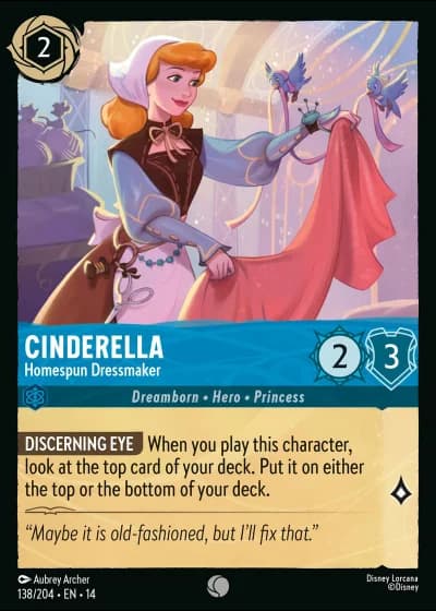 Cinderella - Homespun Dressmaker #138/257 — Hyperia City