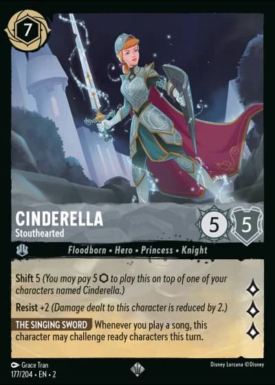 Cinderella - Stouthearted #177/204 — Rise of the Floodborn