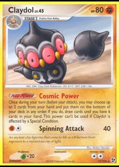 Claydol #15/106 — Great Encounters