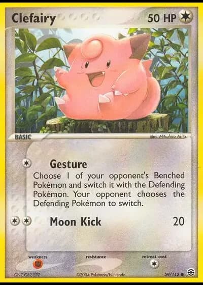 Clefairy #59/112 — EX RossoFuoco e VerdeFoglia