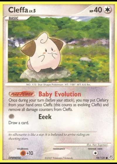 Cleffa #78/130 — Diamante & Perla