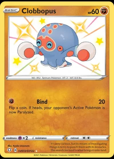 Clobbopus SV072/122 — Shiny Vault (Shining Fates)