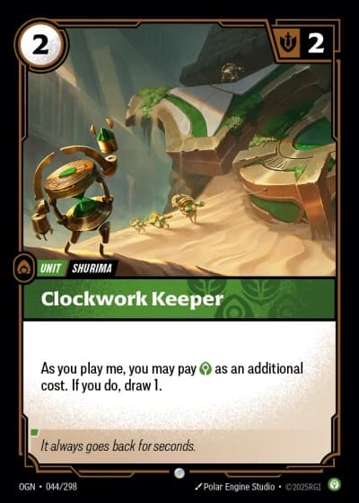 Clockwork Keeper #044/352 — Origins