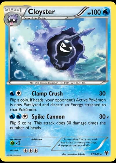 Cloyster #32/146 — XY