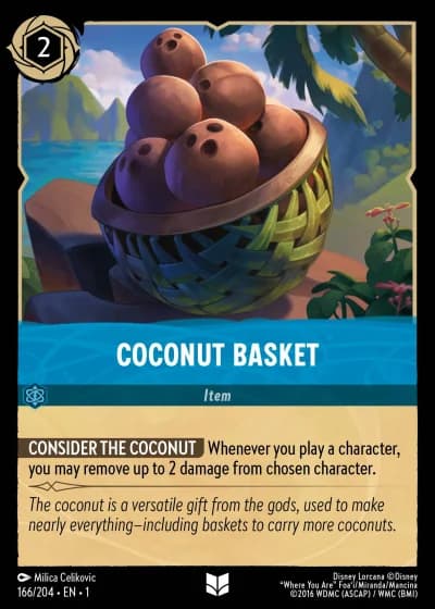 Coconut Basket #166/204 — The First Chapter