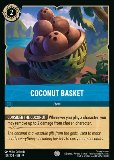 Coconut Basket #169/204 — Fabled