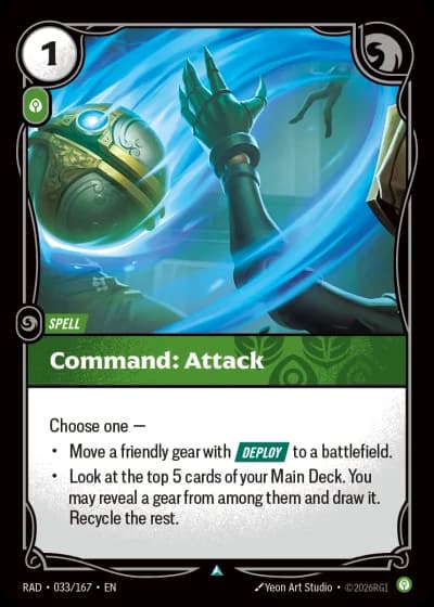 Command: Attack #033/189 — Radiance