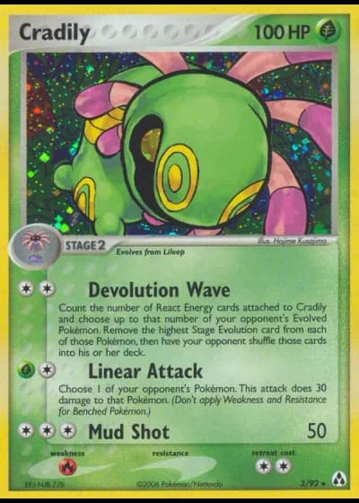 Cradily #3/92 — Legend Maker