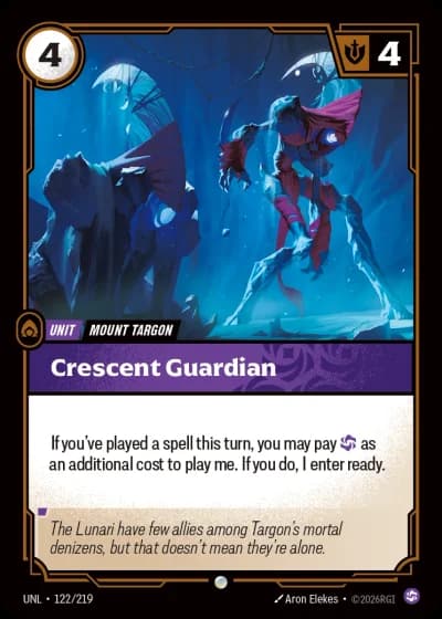 Crescent Guardian #122/308 — Unleashed