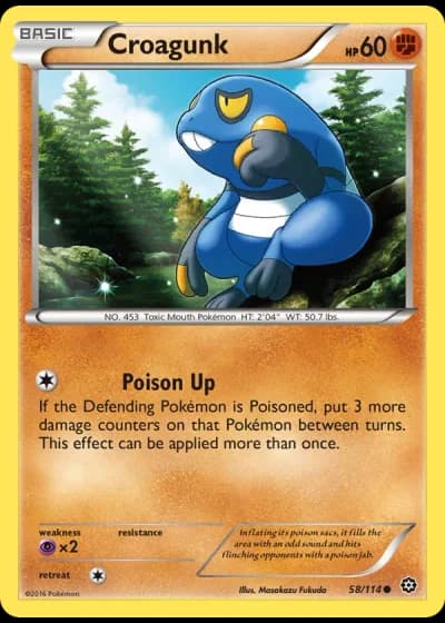 Croagunk #58/114 — Steam Siege