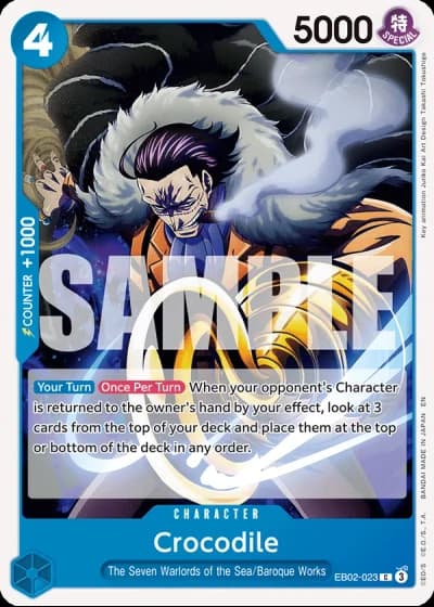 Crocodile (EB02-023) — Anime 25th Collection (EB02)