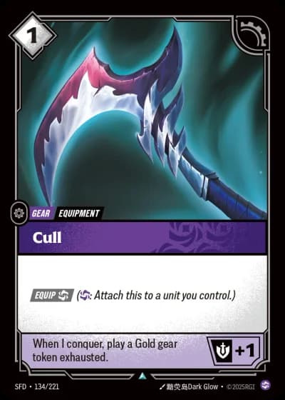 Cull #134/303 — Spiritforged