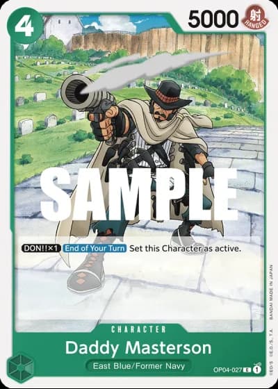 Daddy Masterson (OP04-027) — Kingdoms of Intrigue (OP04)
