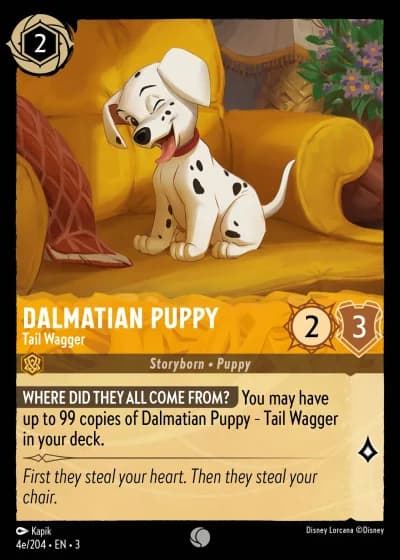 Dalmatian Puppy - Tail Wagger #4/204 — Into the Inklands