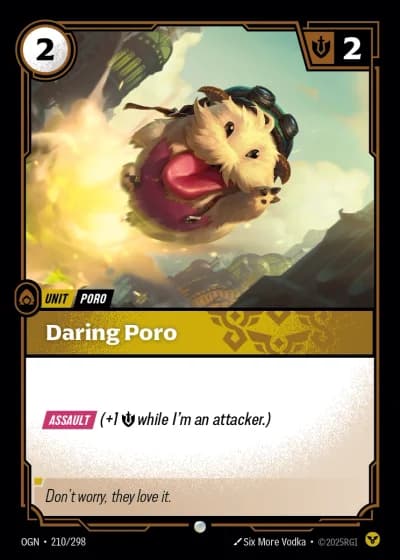 Daring Poro #210/352 — Origins