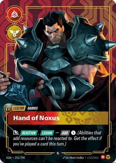 Darius, Hand of Noxus (Metal) (Best Of) #669253
