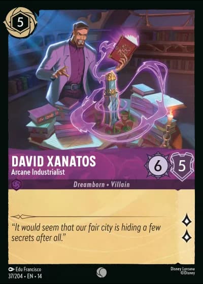David Xanatos - Arcane Industrialist #37/257 — Hyperia City