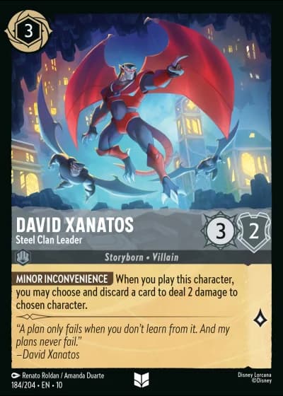David Xanatos - Steel Clan Leader #184/204 — Whispers in the Well