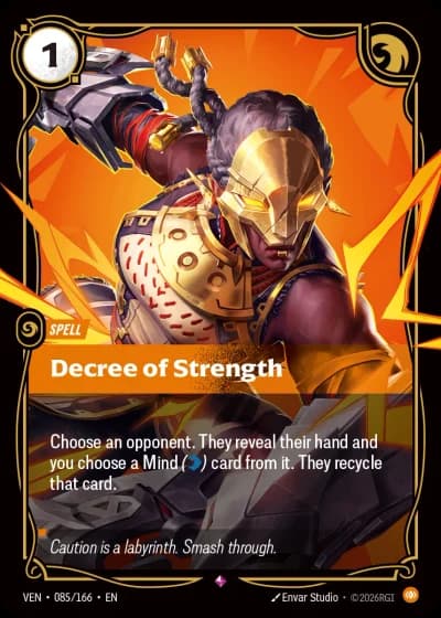 Decree of Strength #085/248 — Vendetta