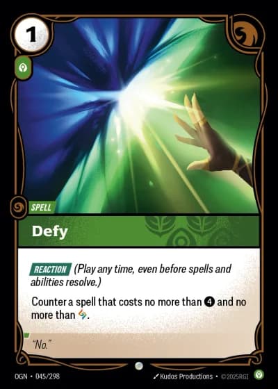 Defy #045/352 — Origins