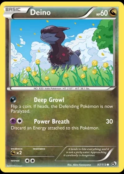Deino (League Challenge 2nd Place) #97/113 — Legendary Treasures