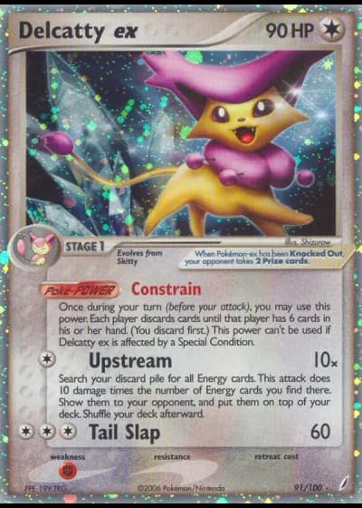 Delcatty ex #91/100 — EX Guardiani dei Cristalli
