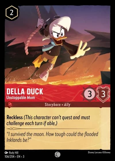 Della Duck - Unstoppable Mom #106/204 — Into the Inklands