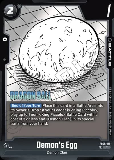 Demon's Egg SB02-115 — Manga Booster 02 (SB02)