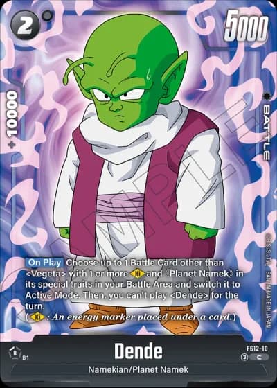 Dende FS12-10 — Starter Deck EX: The Beat of Ki (FS12)