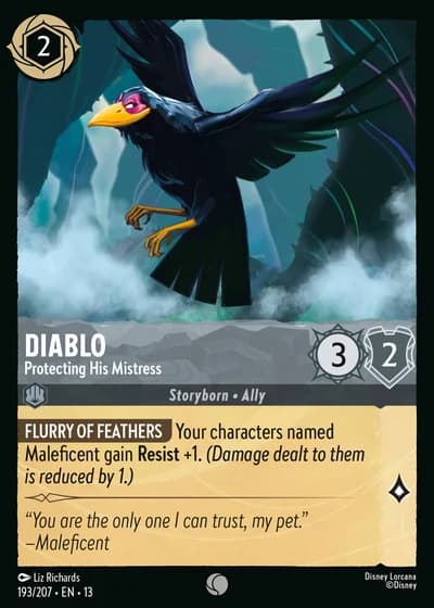 Diablo - Protecting His Mistress #193/261 — Attack of the Vine!