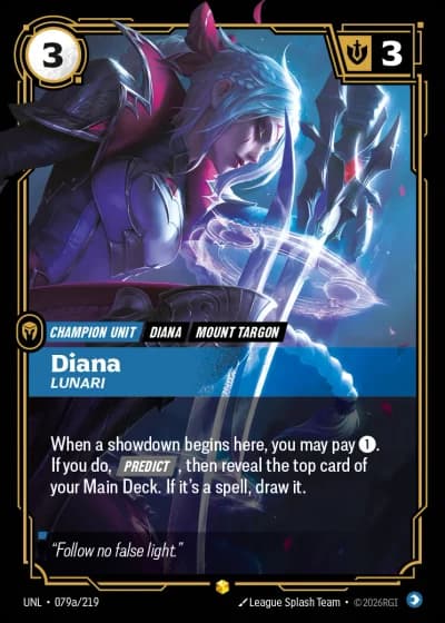 Diana, Lunari #079a/308 — Unleashed