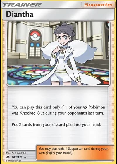Diantha (Regional Championships) #105/131 — Forbidden Light