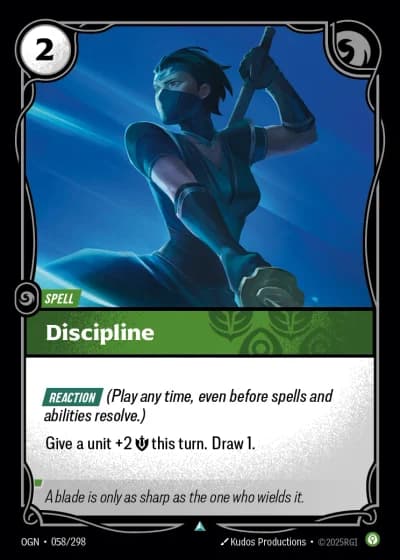 Discipline #058/352 — Origins