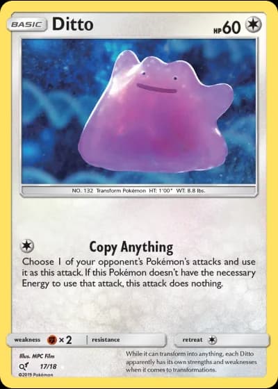 Ditto #17/18 — Detective Pikachu