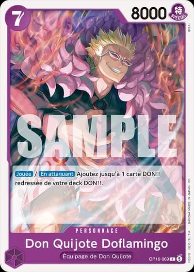 Don Quijote Doflamingo (OP16-069) — L'Heure de la Bataille Décisive (OP16)