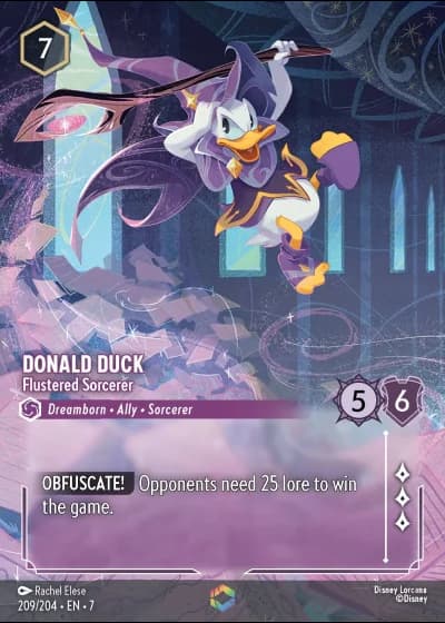 Donald Duck - Flustered Sorcerer #209/204 — Archazia's Island