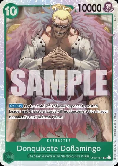 Donquixote Doflamingo (OP04-031) (Reprint) — One Piece The Best (PRB01)