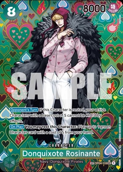 Donquixote Rosinante (OP04-119) (Special Rare) — Emperors in the New World (OP09)