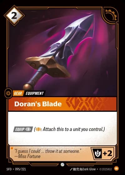 Doran's Blade #095/303 — Spiritforged