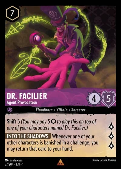 Dr. Facilier - Agent Provocateur #37/204 — The First Chapter